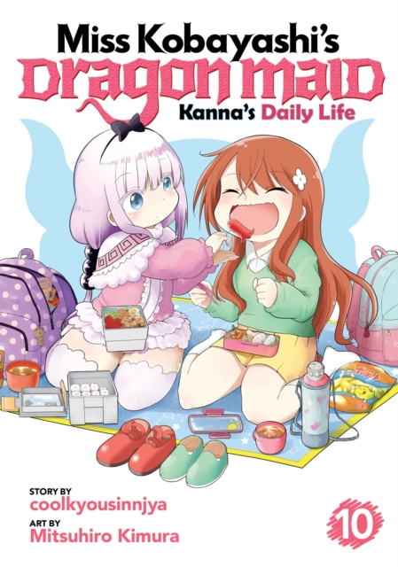Book cover of Miss Kobayashi's Dragon Maid: Kanna's Daily Life Vol. 10