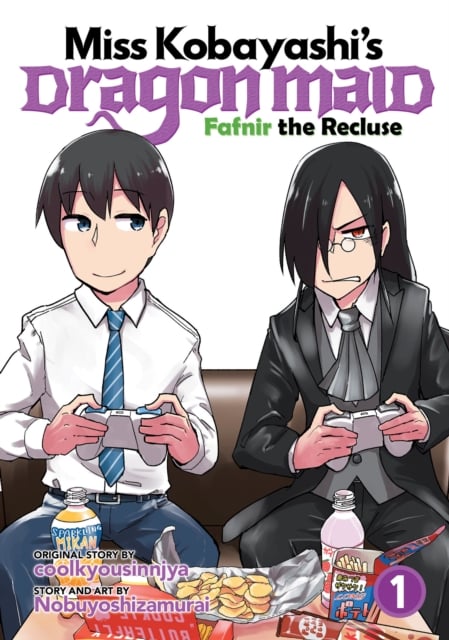 Book cover of Miss Kobayashi's Dragon Maid: Fafnir the Recluse Vol. 1