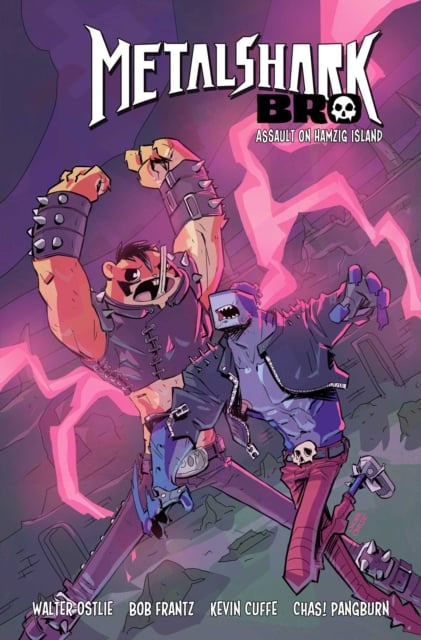 Book cover of METALSHARK BRO 2: ASSAULT ON HAMZIG ISLAND