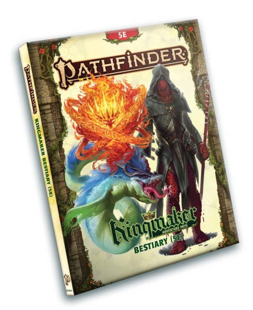 Book cover of Pathfinder Kingmaker Bestiary (Fifth Edition) (5E)