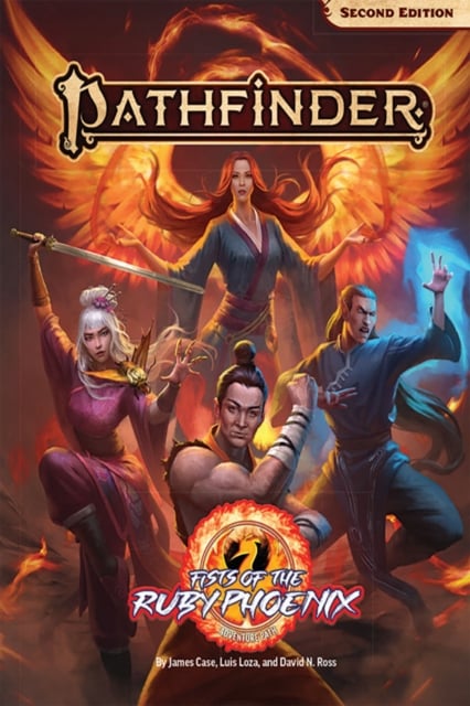 Book cover of Pathfinder Fists of the Ruby Phoenix Adventure Path (P2)