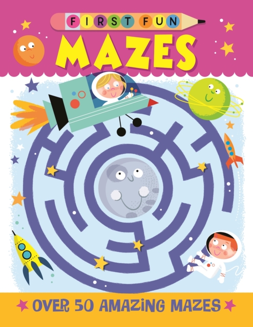Book cover of First Fun: Mazes