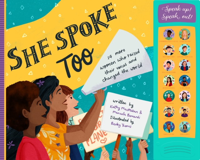 Book cover of She Spoke Too