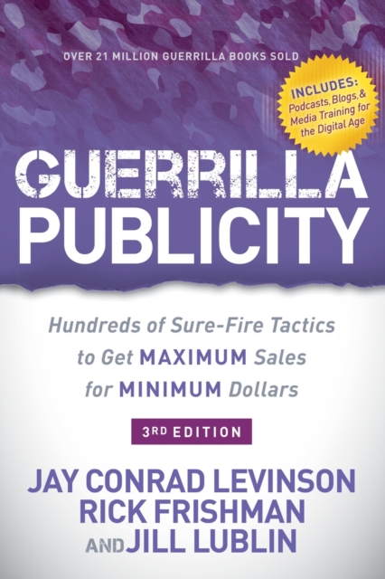 Book cover of Guerrilla Publicity