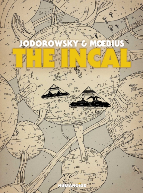 Book cover of The Incal Black & White Edition