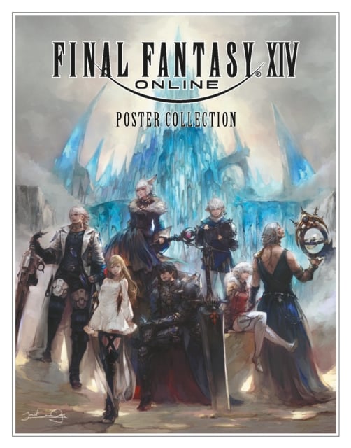 Book cover of Final Fantasy XIV Poster Collection