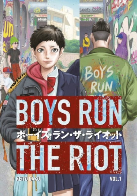 Book cover of Boys Run the Riot 1