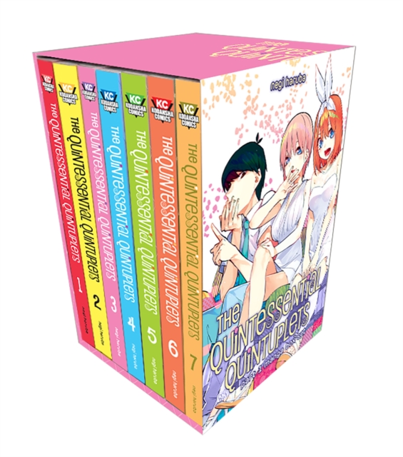 Book cover of The Quintessential Quintuplets Part 1 Manga Box Set