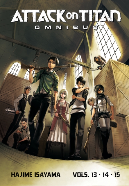 Book cover of Attack on Titan Omnibus 5 (Vol. 13-15)