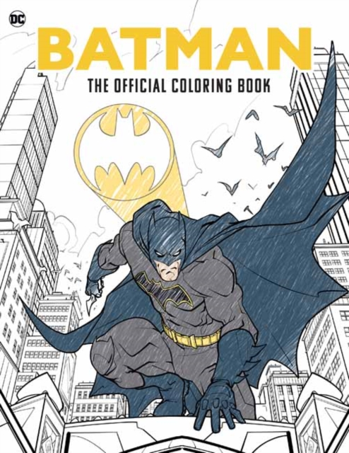 Book cover of Batman: The Official Coloring Book