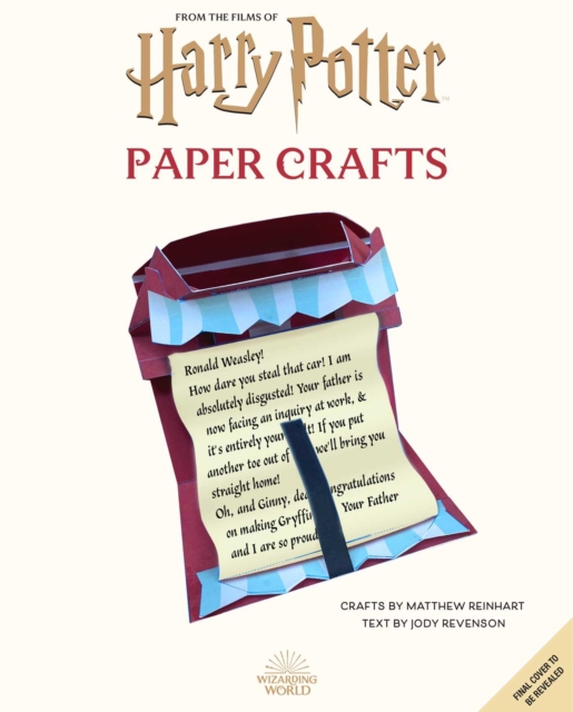 Book cover of Harry Potter: Magical Paper Crafts