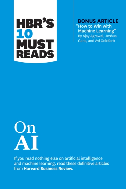 Book cover of HBR's 10 Must Reads on AI