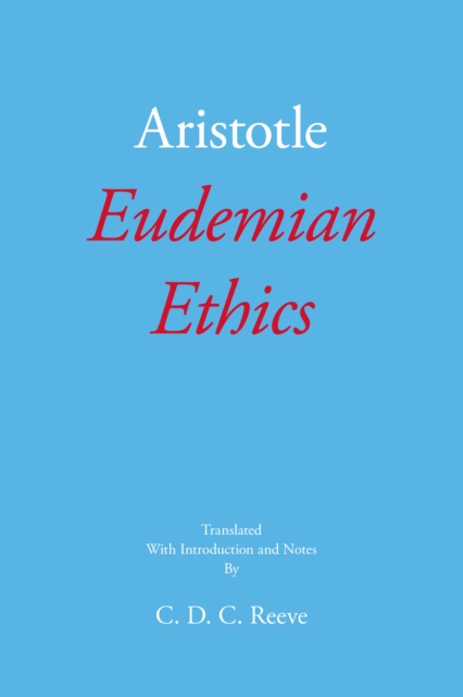 Book cover of Eudemian Ethics