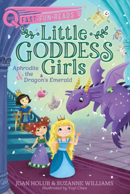 Book cover of Aphrodite & the Dragon's Emerald