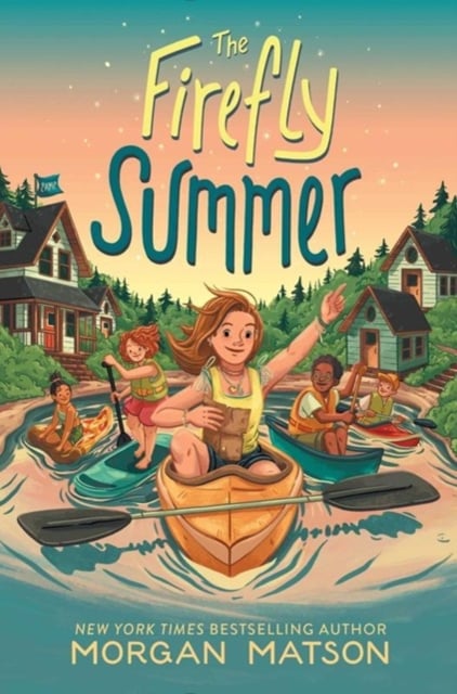 Book cover of The Firefly Summer