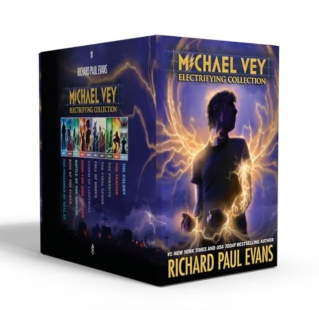 Book cover of Michael Vey Electrifying Collection (Boxed Set)