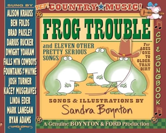 Book cover of Frog Trouble