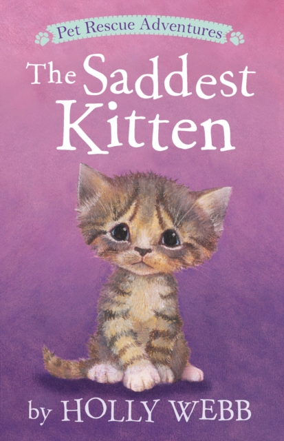 Book cover of The Saddest Kitten