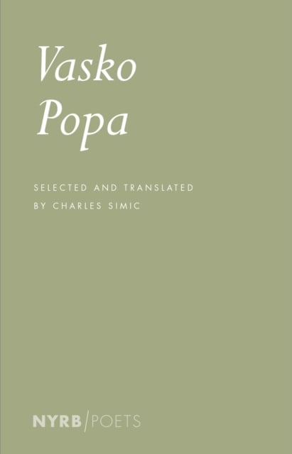 Book cover of Vasko Popa: Poems