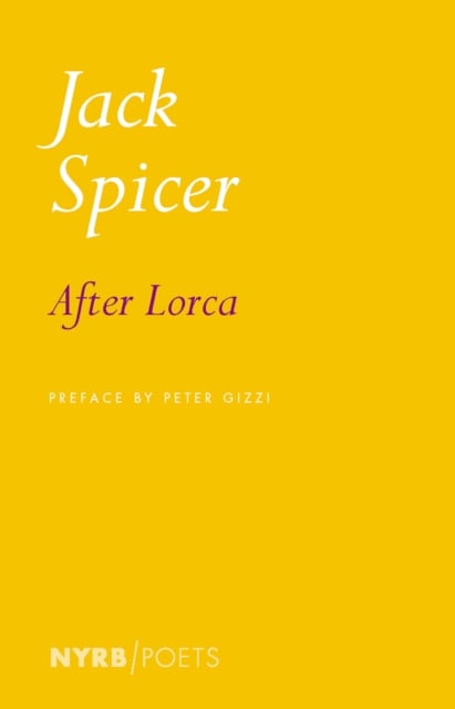 Book cover of After Lorca