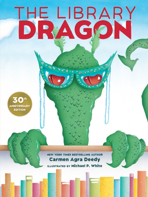 Book cover of The Library Dragon (30th Anniversary Edition)