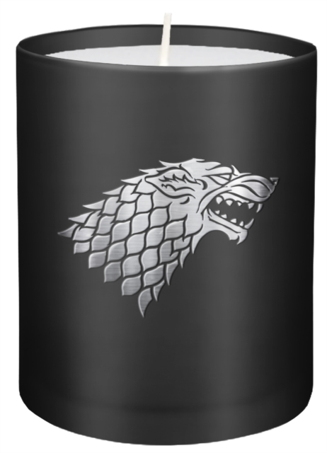 Book cover of Game of Thrones: House Stark Large Glass Candle