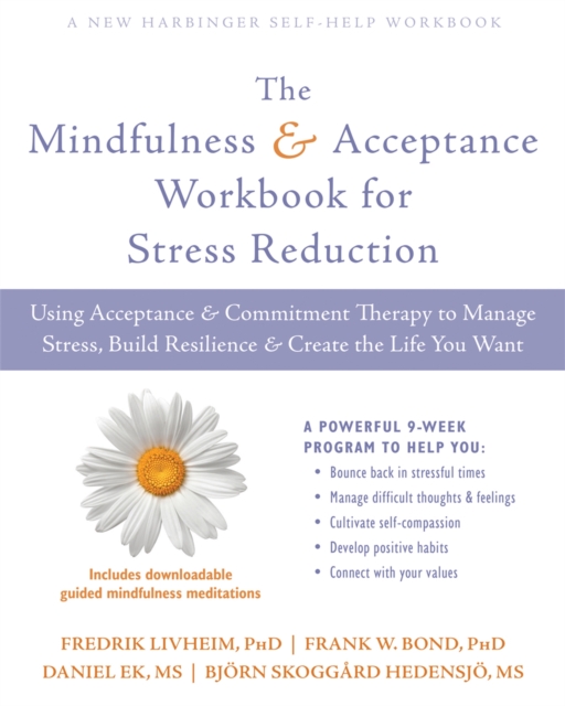 Book cover of The Mindfulness and Acceptance Workbook for Stress Reduction