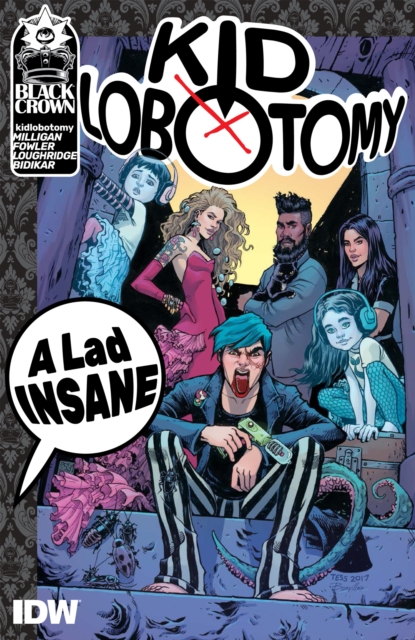 Book cover of Kid Lobotomy, Vol. 1: A Lad Insane