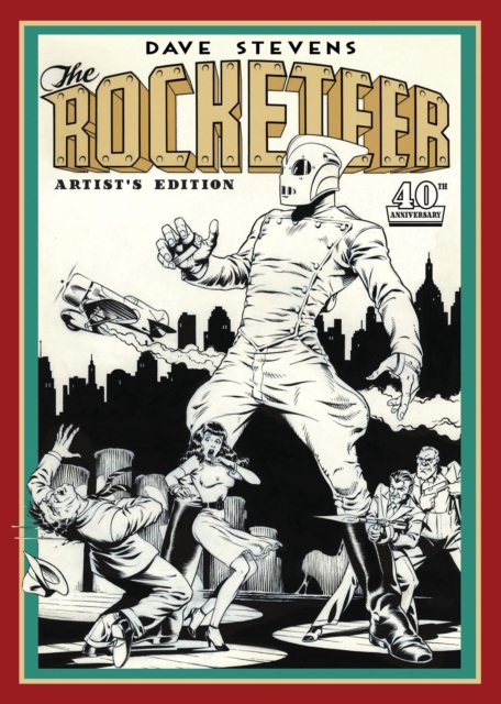 Book cover of Dave Stevens' The Rocketeer Artist's Edition