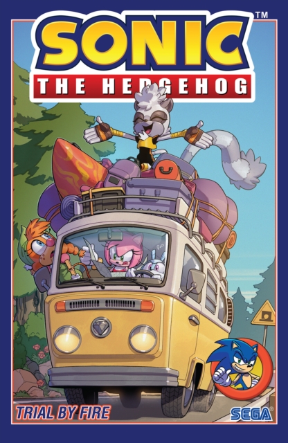 Book cover of Sonic the Hedgehog, Vol. 12: Trial by Fire