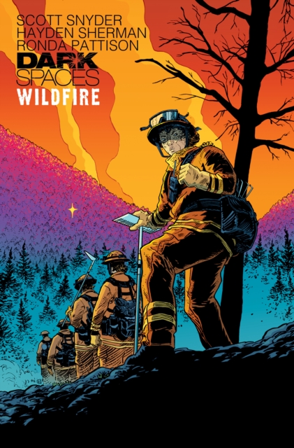 Book cover of Dark Spaces: Wildfire