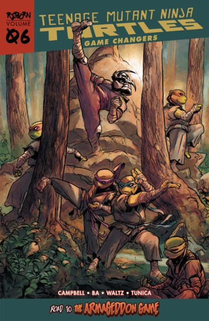Book cover of Teenage Mutant Ninja Turtles: Reborn, Vol. 6 - Game Changers