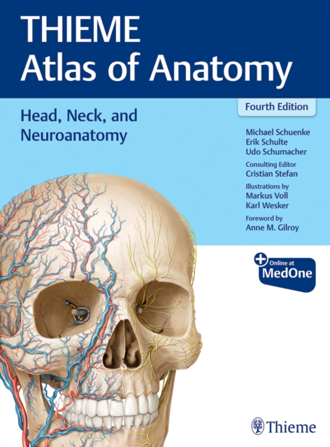 Book cover of Head, Neck, and Neuroanatomy (THIEME Atlas of Anatomy)