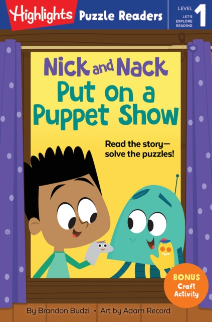 Book cover of Nick and Nack Put on a Puppet Show