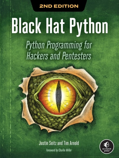 Book cover of Black Hat Python, 2nd Edition