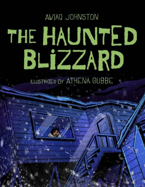 Book cover of The Haunted Blizzard