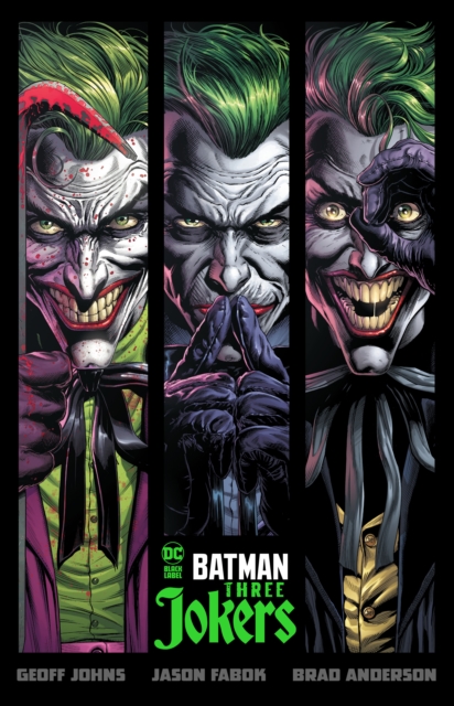 Book cover of Batman: Three Jokers