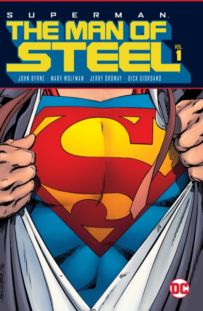 Book cover of Superman: The Man of Steel Volume 1