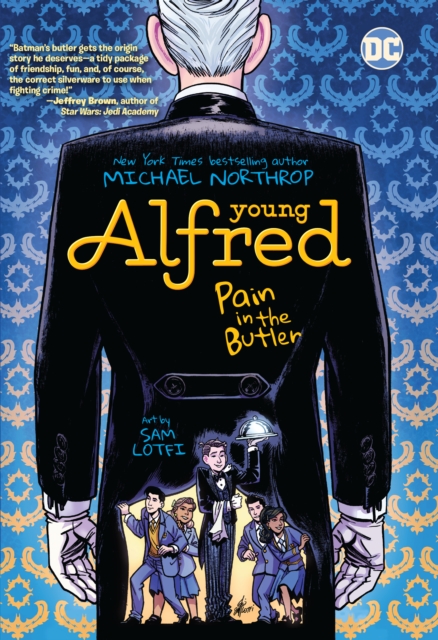 Book cover of Young Alfred: Pain in the Butler