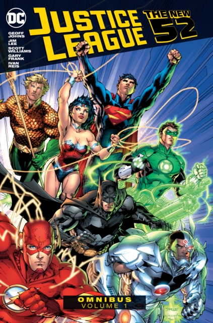 Book cover of Justice League: The New 52 Omnibus Vol. 1