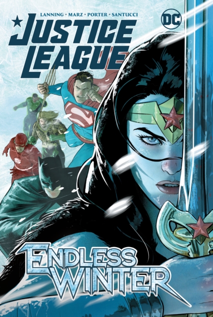 Book cover of Justice League: Endless Winter