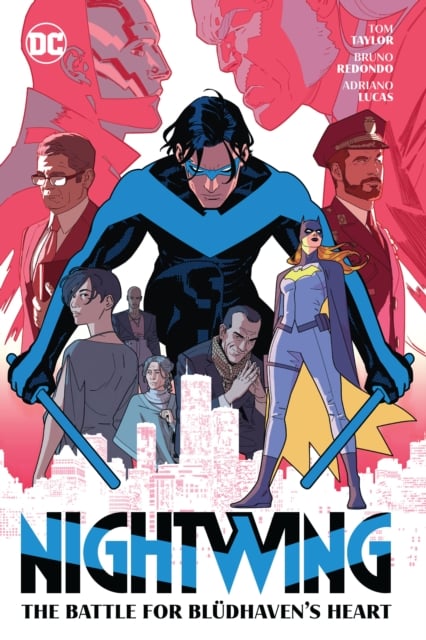 Book cover of Nightwing Vol.3: The Battle for Bludhavens Heart