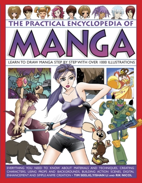 Book cover of Practical Encylopedia of Manga