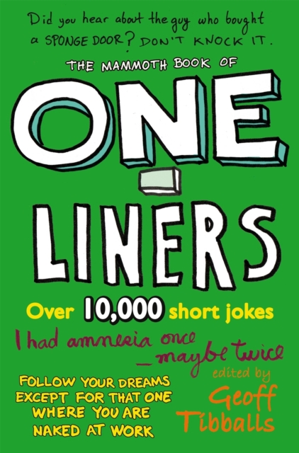 The Mammoth Book of One-Liners by Geoff Tibballs | Shakespeare & Company