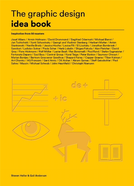 Book cover of The Graphic Design Idea Book