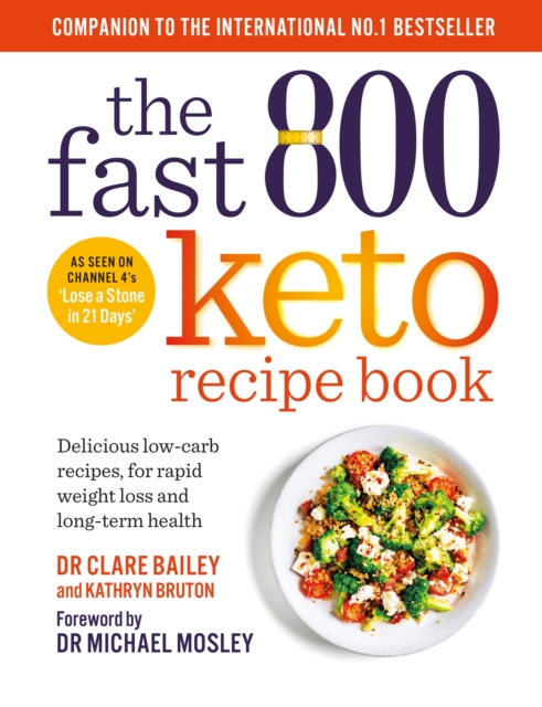 Book cover of The Fast 800 Keto Recipe Book