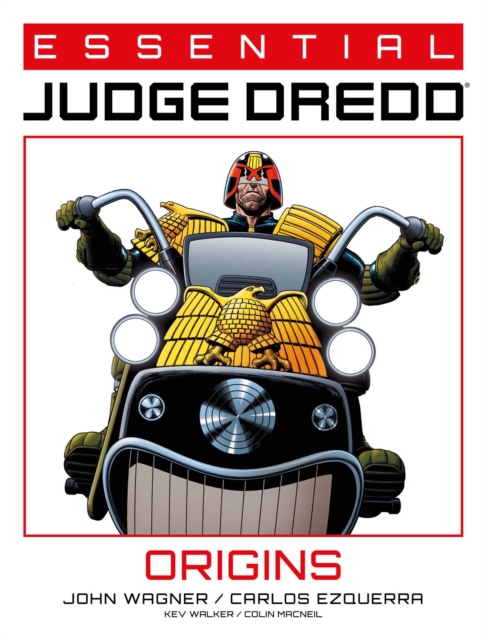 Book cover of Essential Judge Dredd: Origins