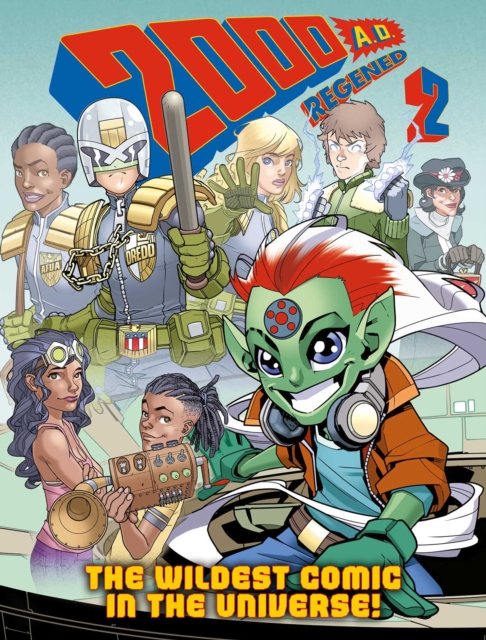 Book cover of 2000 AD Regened Volume 2