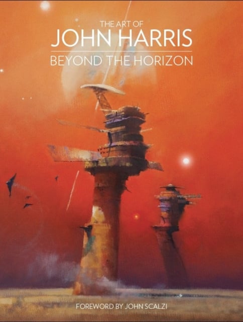 Book cover of The Art of John Harris: Beyond the Horizon
