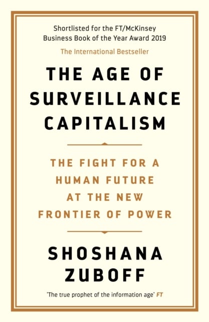Book cover of The Age of Surveillance Capitalism